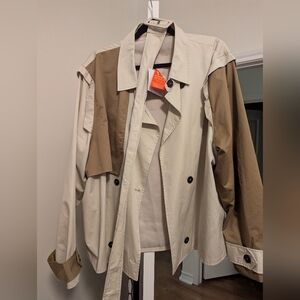 ASOS waist length trench